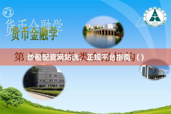 炒股配资网站选,正规平台指南 ()